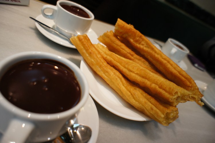 Chocolate con porras