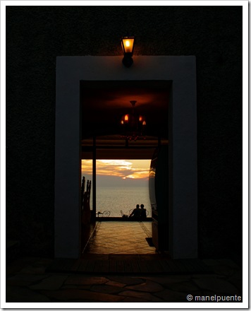 Posta de Sol des de Cap Negret, al restaurant Sa Torre. Eivissa