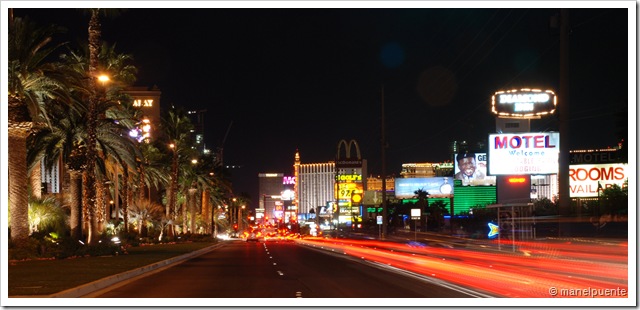 entrada a Las Vegas