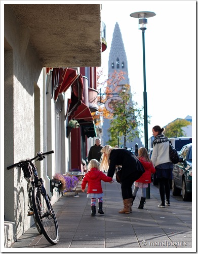carrer Skólavördustigur de Reykjavik