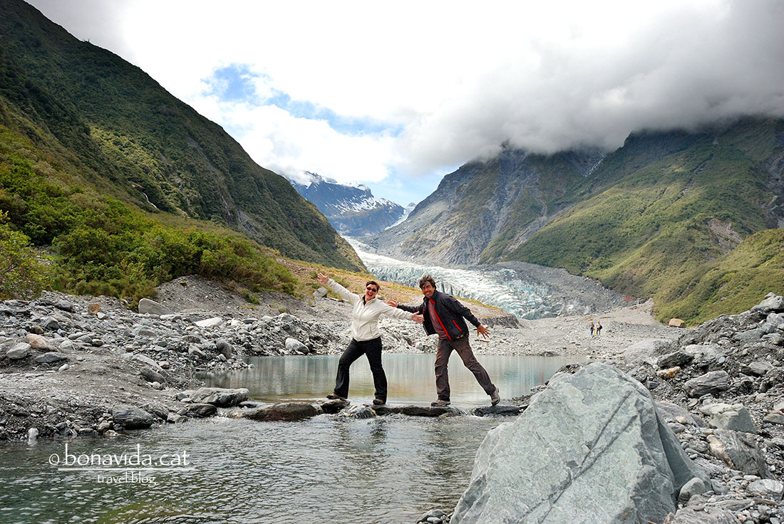 Visitando el Glaciar Fox