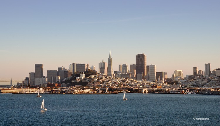 Les vistes de la ciutat de San Francisco des d' Alcatraz són magnífiques