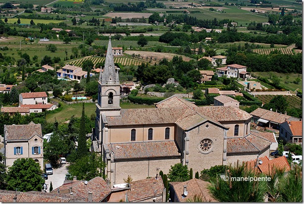 Poble de Bonnieux. La Provence, França