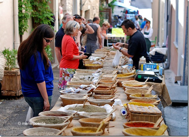 Poble de Bonnieux. La Provence, França