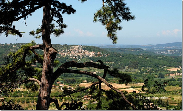 Poble de Bonnieux. La Provence, França