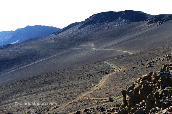 L' Sliding Sands Trail sembla un paisatge lunar
