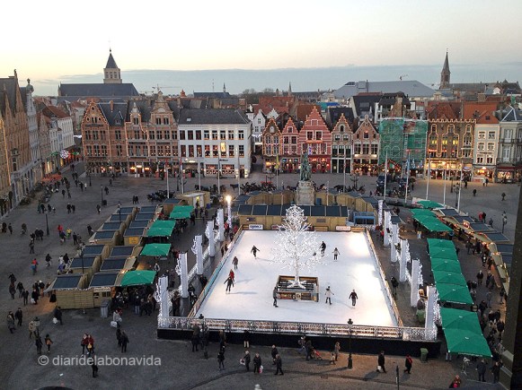 Des del campanari de Belfort, podem gaudir d'aquestes vistes