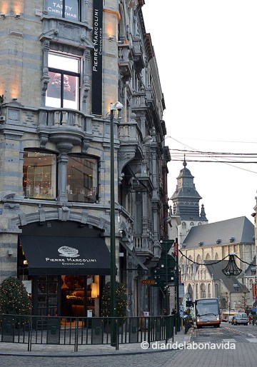 La botiga de Pierre Marcolini a Grand Sablon