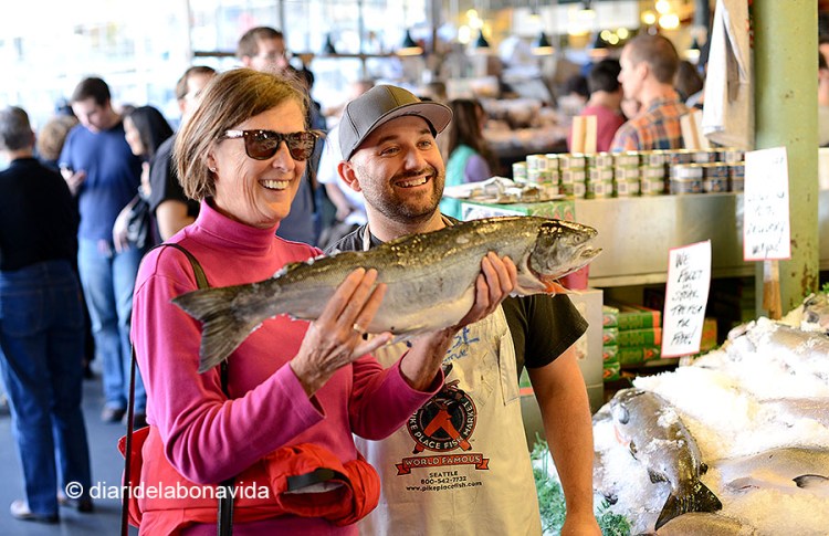 Els peixaters són la delícia dels turistes