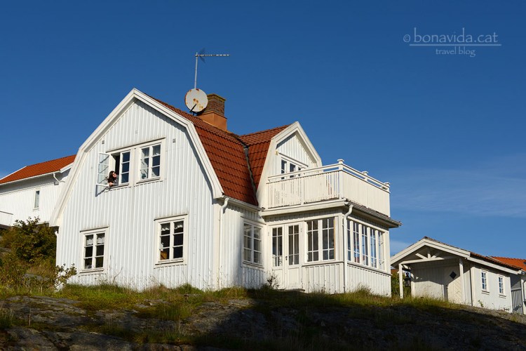 Una de las casas intercambiadas. Suecia